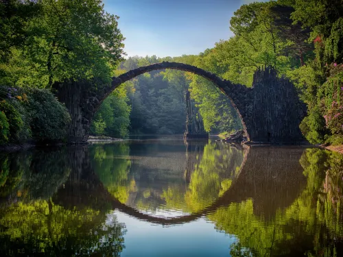 Arch bridge
